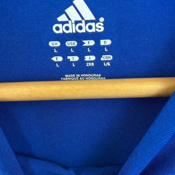 Adidas Blue Short Sleeve Tee - Picture 3 of 3